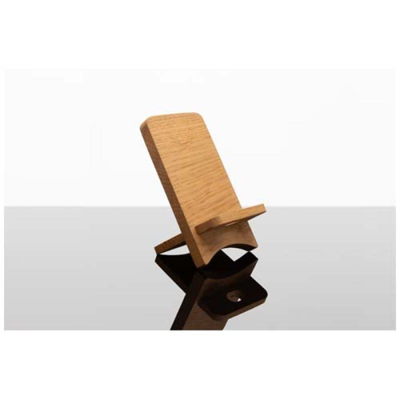 Soporte para teléfono de madera "SCX.design O27"