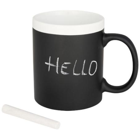 Taza de cerámica de 330 ml escritura tiza "Chalk"