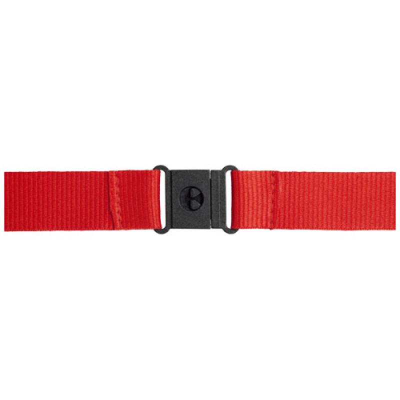 Lanyard con hebilla separable y clip de seguridad "Yogi"