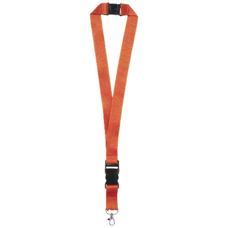 Lanyard con hebilla separable y clip de seguridad "Yogi"