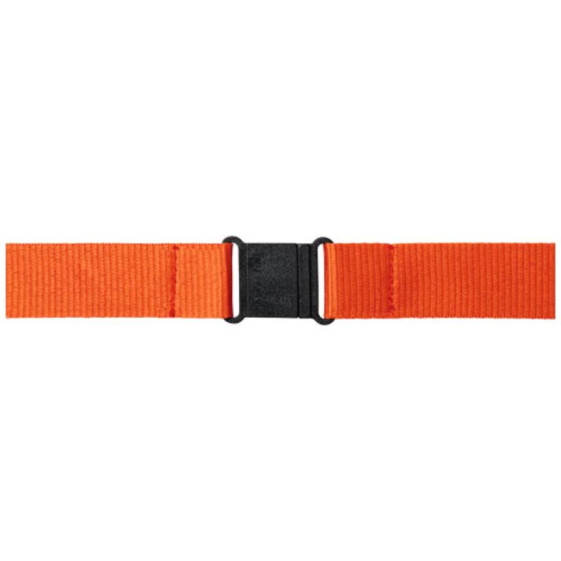 Lanyard con hebilla separable y clip de seguridad "Yogi"