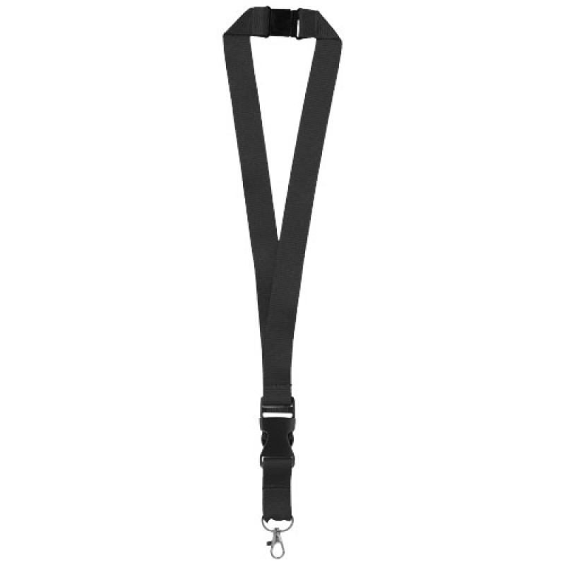 Lanyard con hebilla separable y clip de seguridad "Yogi"