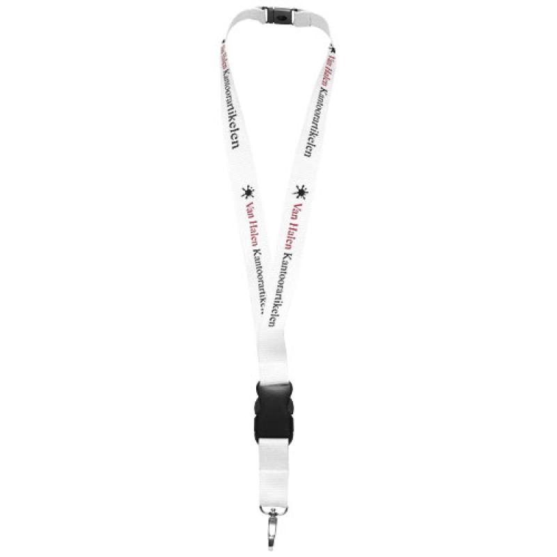 Lanyard con hebilla separable y clip de seguridad "Yogi"