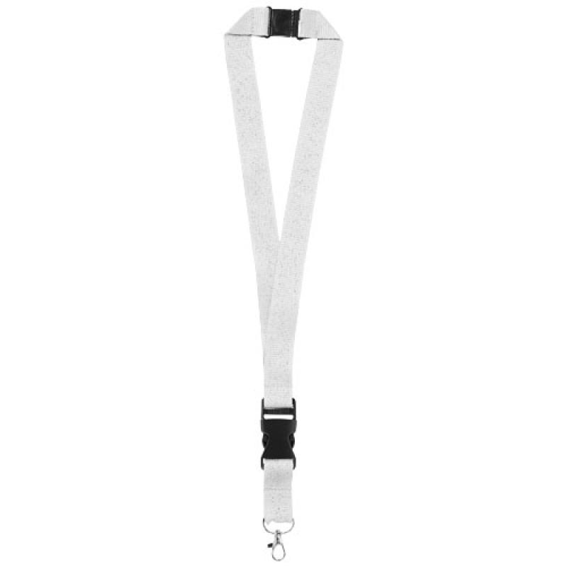 Lanyard con hebilla separable y clip de seguridad "Yogi"