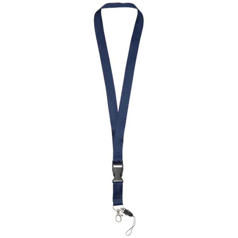 Lanyard con hebilla separable y enganche para móvil "Sagan"