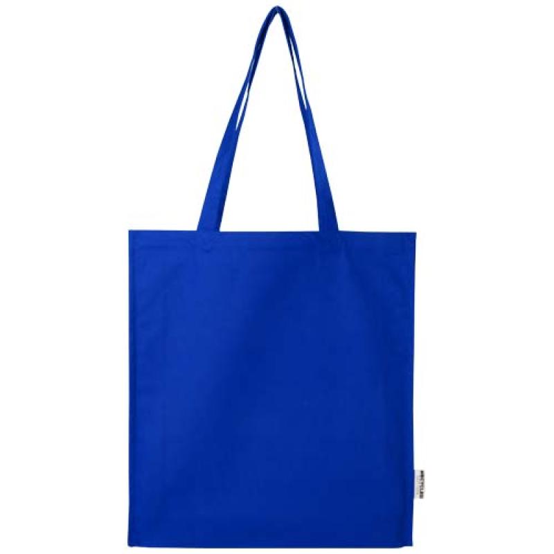 Bolsa Tote algodón reciclado 100% GRS con refuerzos de 270 g/m² "Florida" 14L