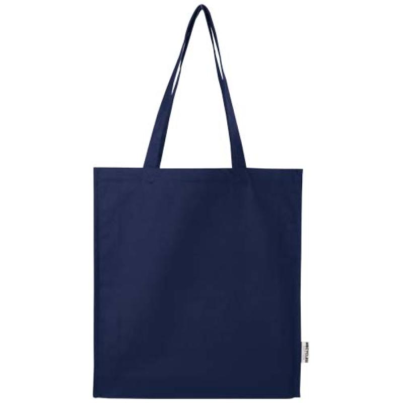 Bolsa Tote algodón reciclado 100% GRS con refuerzos de 270 g/m² "Florida" 14L