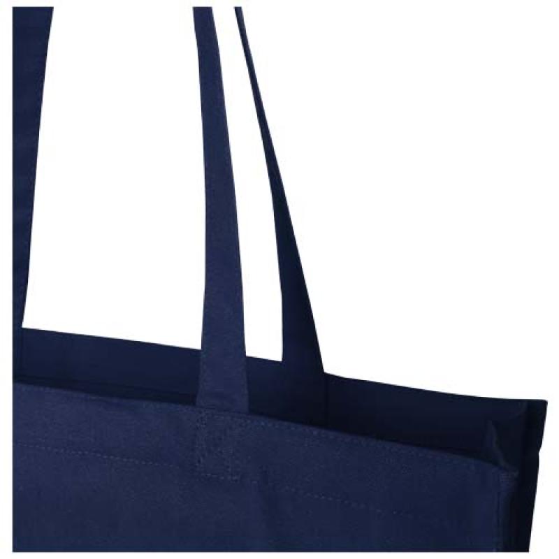 Bolsa Tote algodón reciclado 100% GRS con refuerzos de 270 g/m² "Florida" 14L