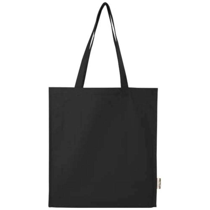 Bolsa Tote algodón reciclado 100% GRS con refuerzos de 270 g/m² "Florida" 14L