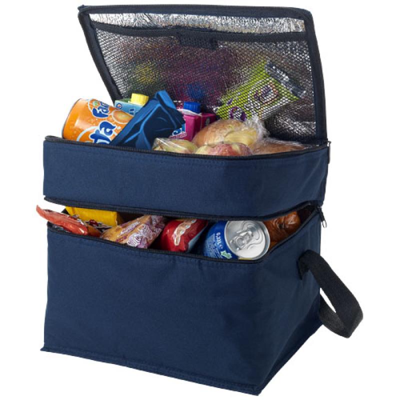 Bolsa isotérmica de 2 compartimentos con cremallera "Oslo"