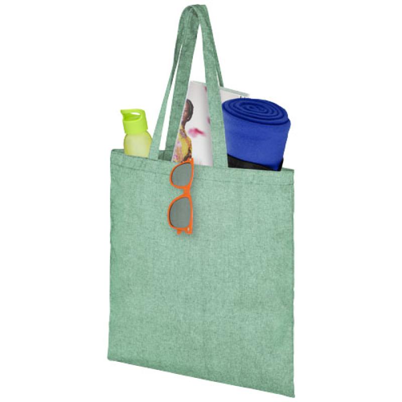 Bolsa Tote de algodón reciclado de 150 g/m² "Pheebs"
