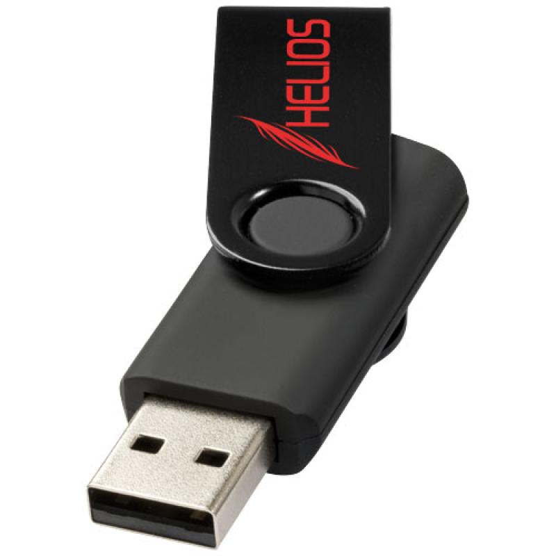 Memoria USB metálica de 4 GB "Rotate"