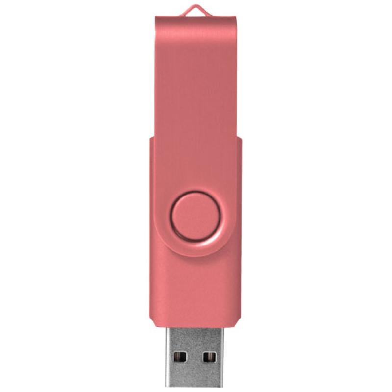 Memoria USB metálica de 4 GB "Rotate"