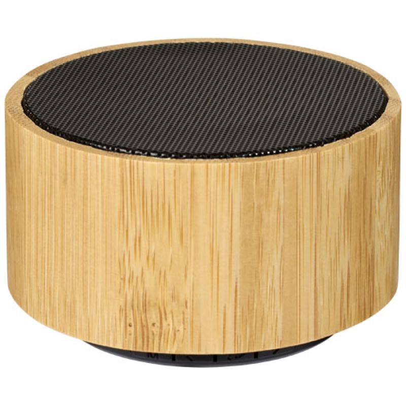 Altavoz Bluetooth® de bambú "Cosmos"