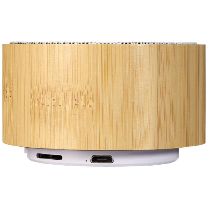 Altavoz Bluetooth® de bambú "Cosmos"