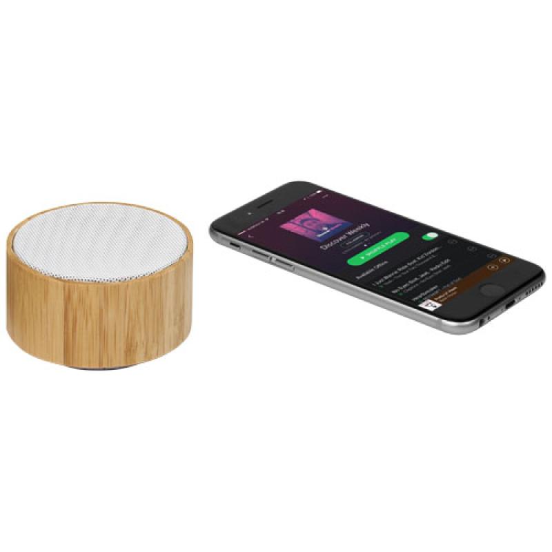 Altavoz Bluetooth® de bambú "Cosmos"