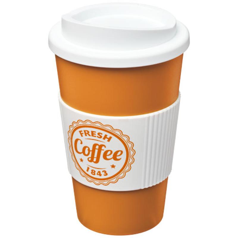 Vaso térmico de 350 ml con agarradera "Americano®"