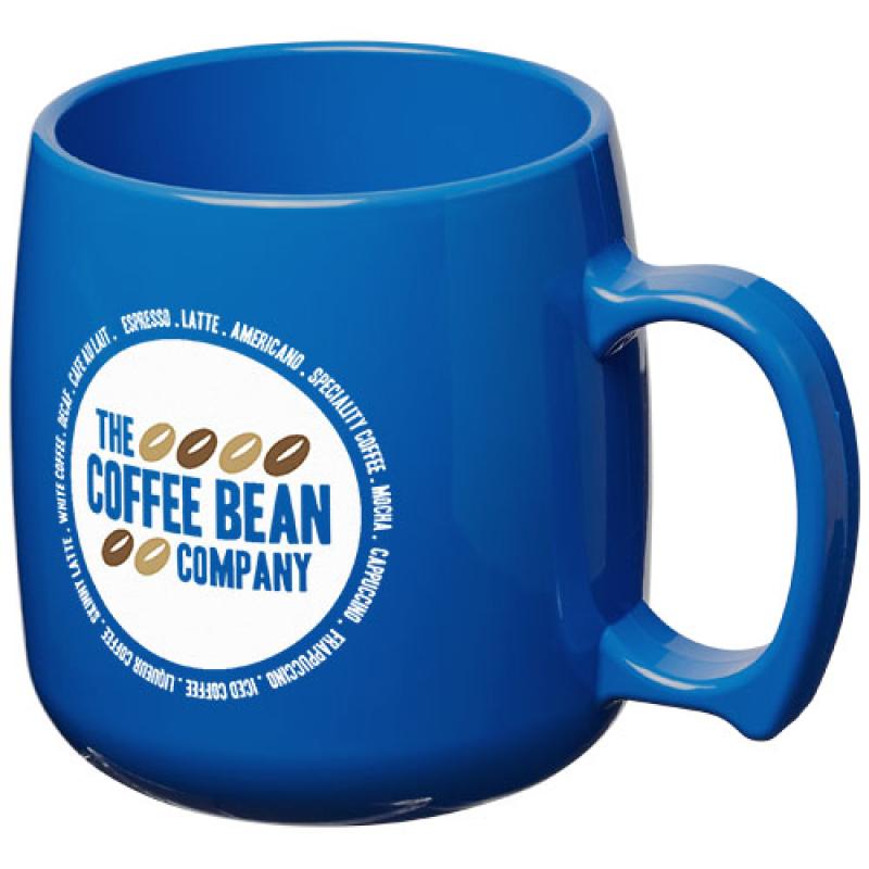 Taza de plástico clásica de 300 ml