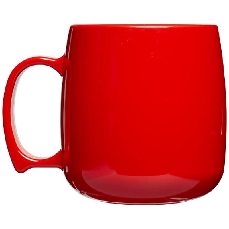 Taza de plástico clásica de 300 ml