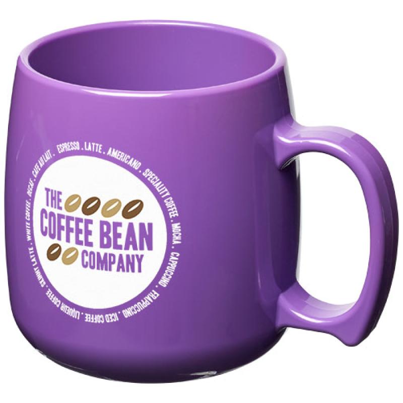 Taza de plástico clásica de 300 ml