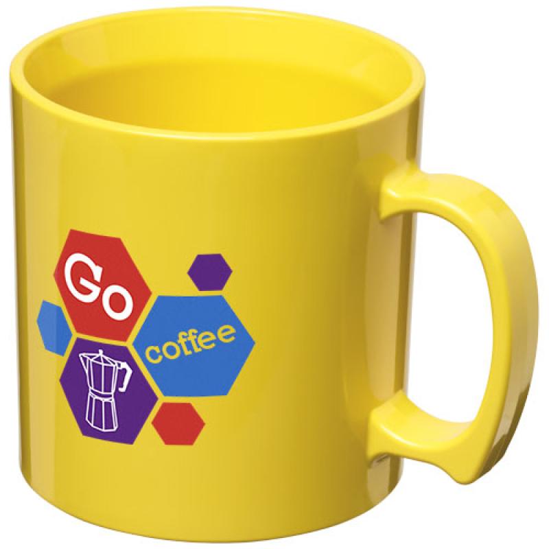 Taza de plástico estándar de 300 ml