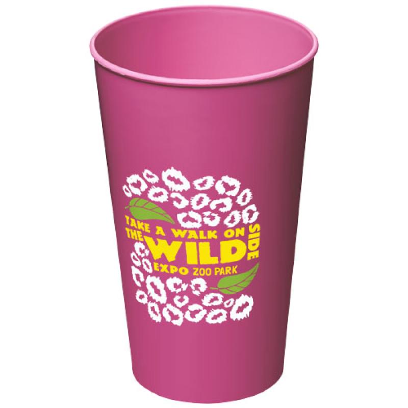 Vaso de plástico de 375 ml Arena