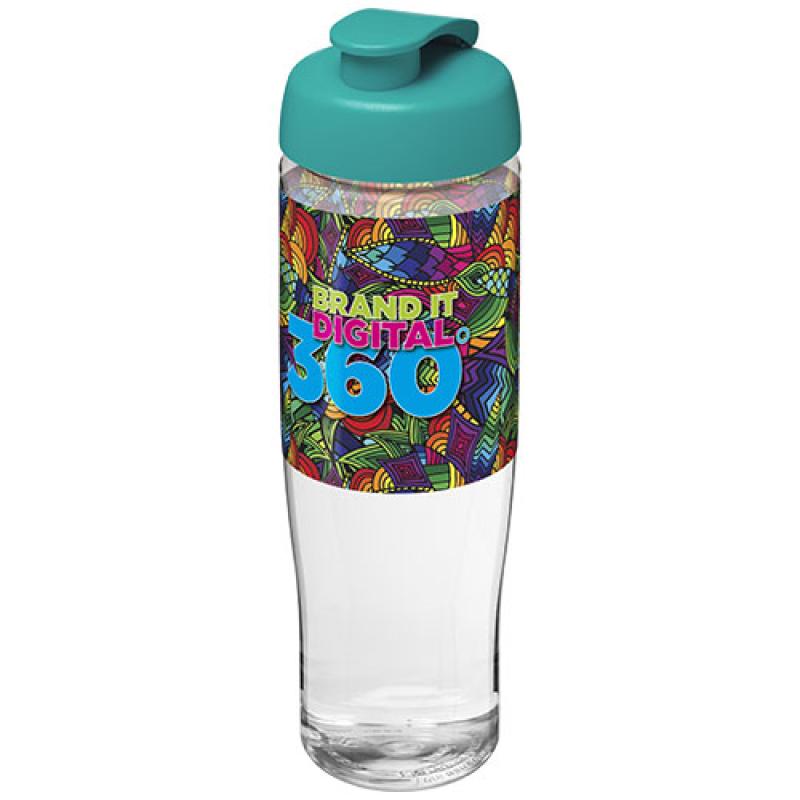 Bidón deportivo con Tapa Flip de 700 ml H2O Active® "Tempo"