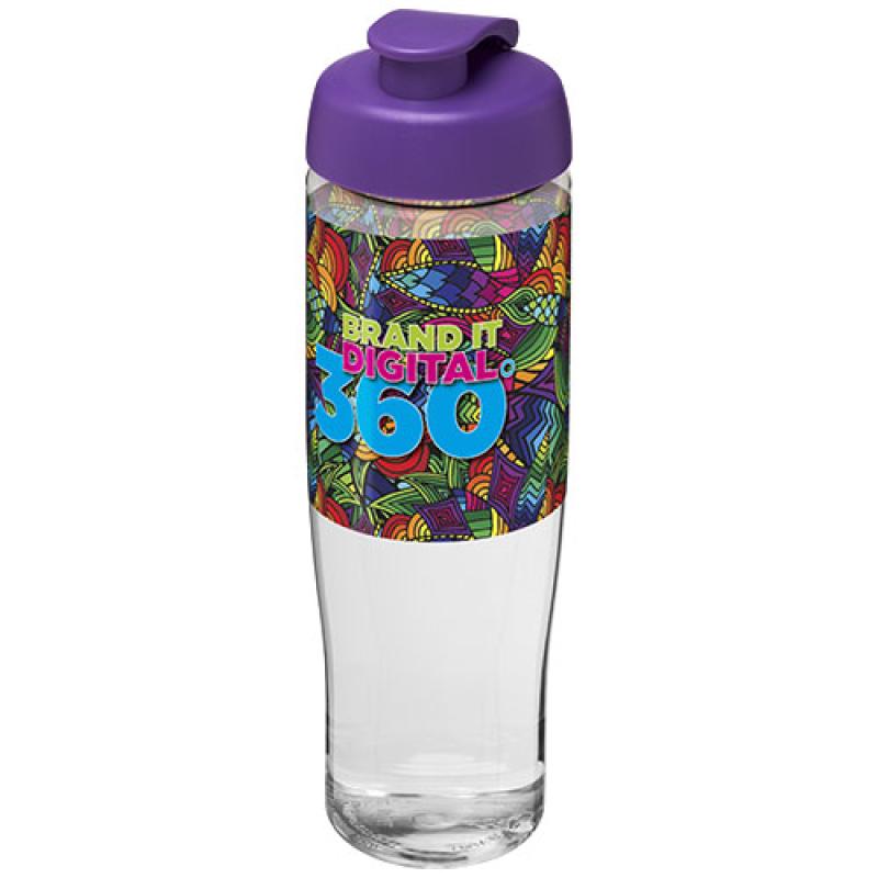 Bidón deportivo con Tapa Flip de 700 ml H2O Active® "Tempo"