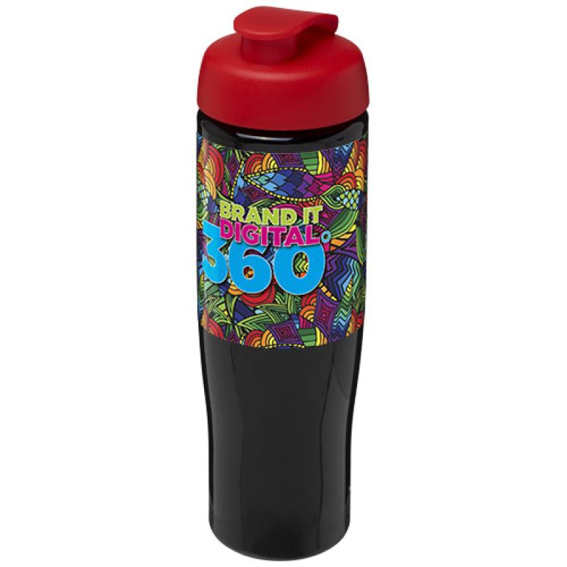 Bidón deportivo con Tapa Flip de 700 ml H2O Active® "Tempo"