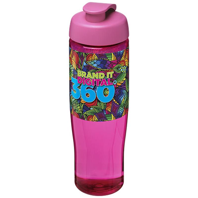 Bidón deportivo con Tapa Flip de 700 ml H2O Active® "Tempo"