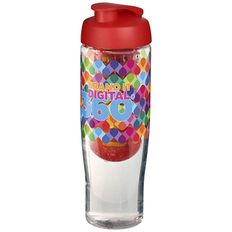 H2O Active® Tempo Bidón deportivo e infusor con Tapa Flip de 700 ml