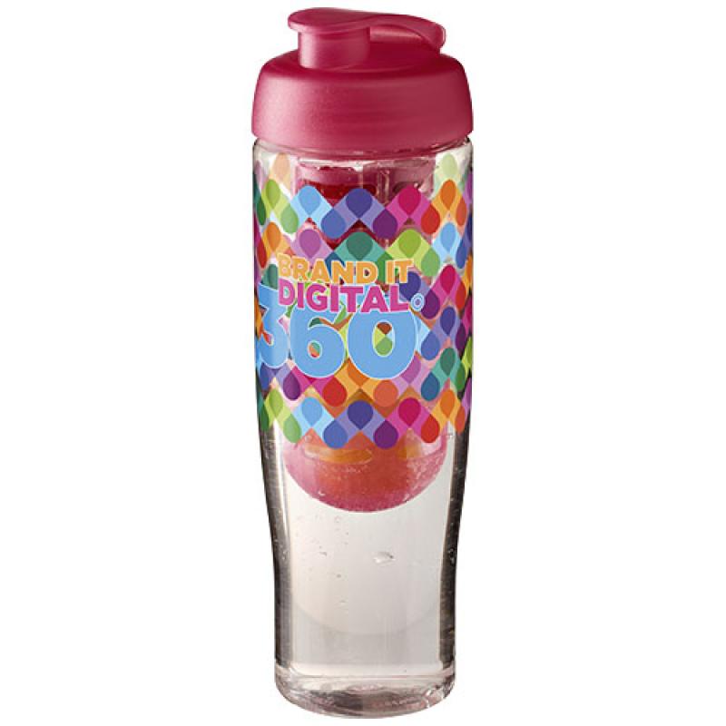 H2O Active® Tempo Bidón deportivo e infusor con Tapa Flip de 700 ml