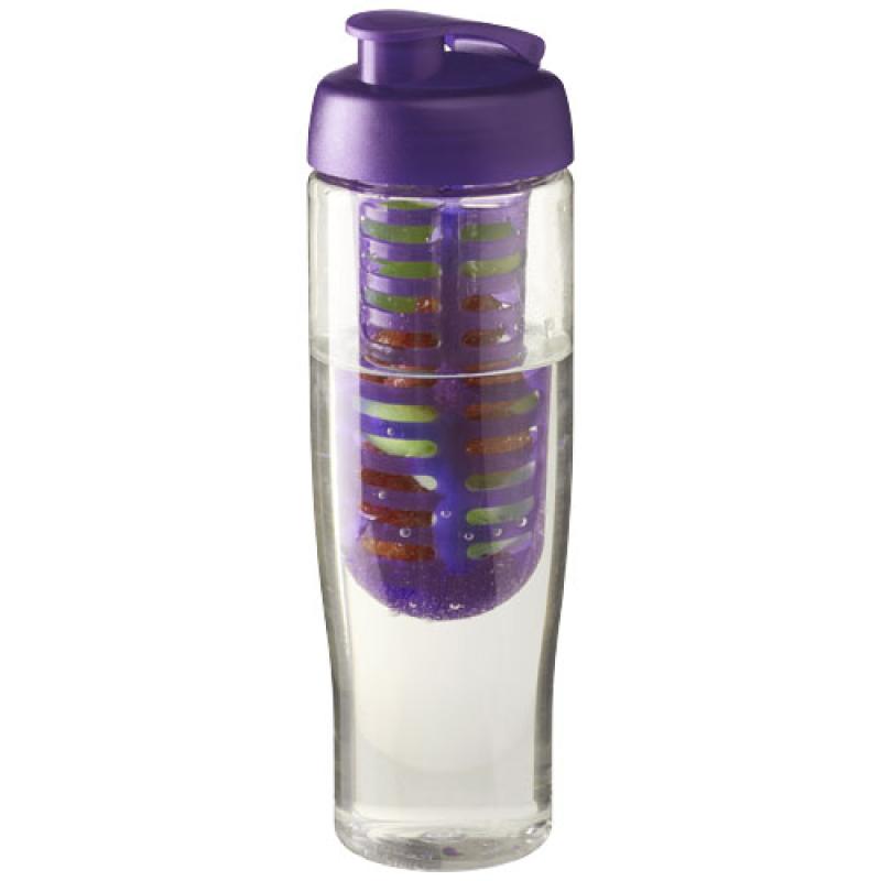 H2O Active® Tempo Bidón deportivo e infusor con Tapa Flip de 700 ml