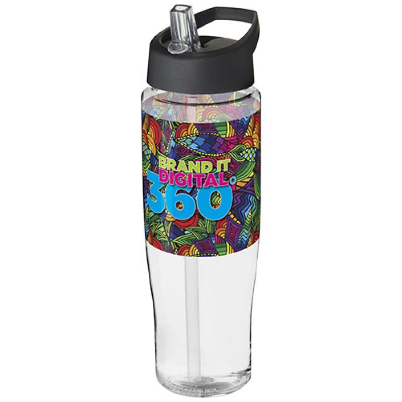 Bidón deportivo con tapa con boquilla de 700 ml H2O Active® "Tempo"