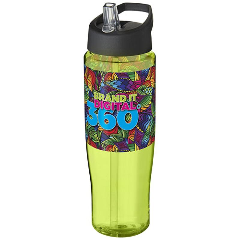 Bidón deportivo con tapa con boquilla de 700 ml H2O Active® "Tempo"