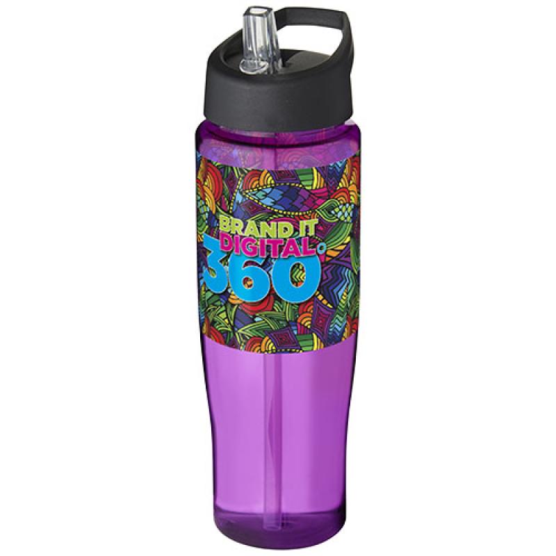 Bidón deportivo con tapa con boquilla de 700 ml H2O Active® "Tempo"