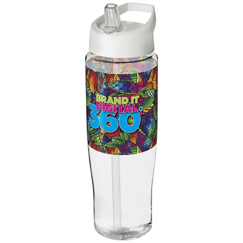 Bidón deportivo con tapa con boquilla de 700 ml H2O Active® "Tempo"