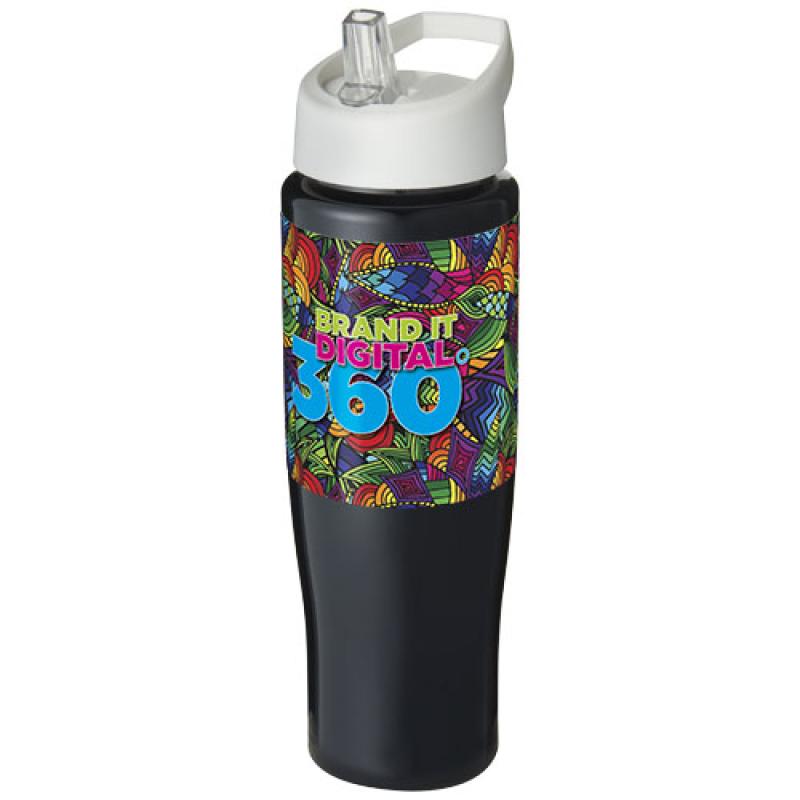 Bidón deportivo con tapa con boquilla de 700 ml H2O Active® "Tempo"