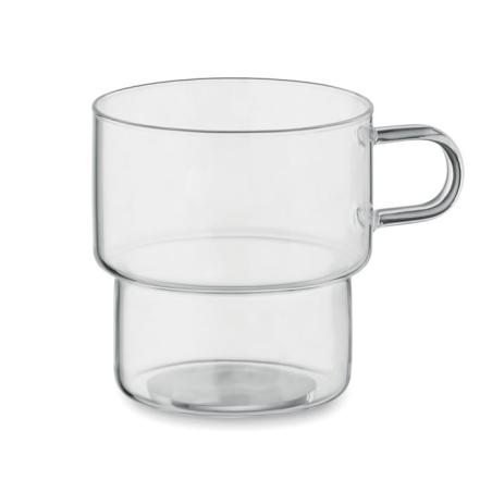 Taza de borosilicato. 300ml