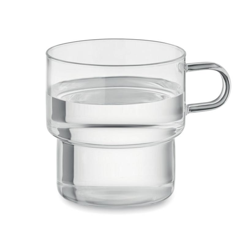 Taza de borosilicato. 300ml