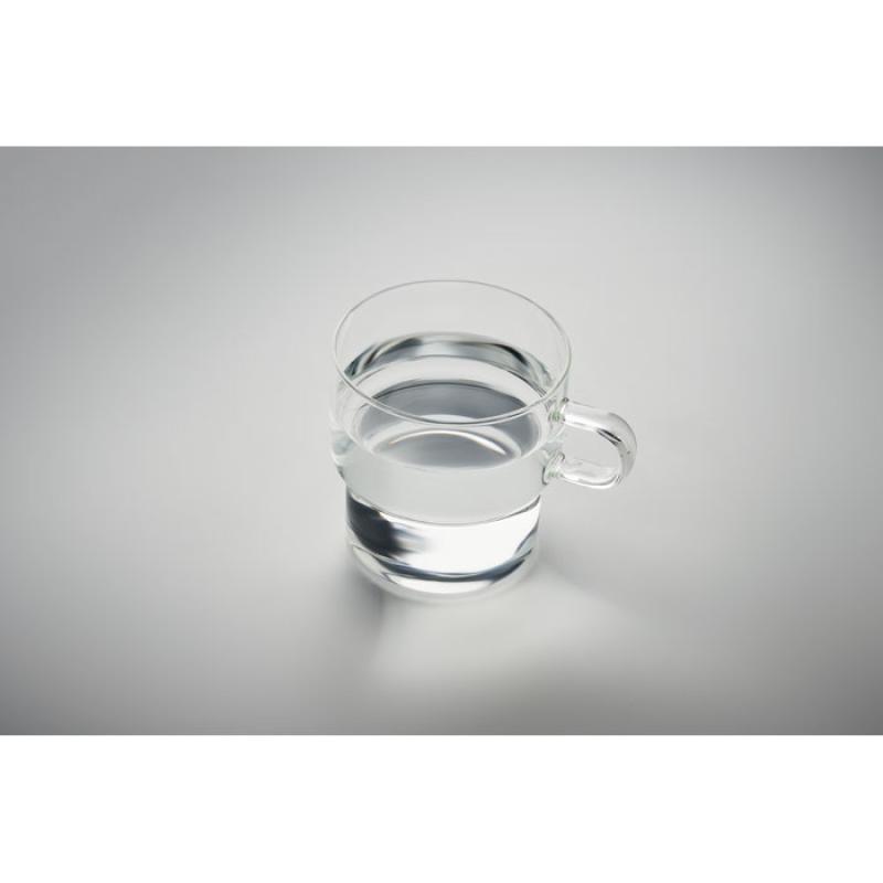 Taza de borosilicato. 300ml