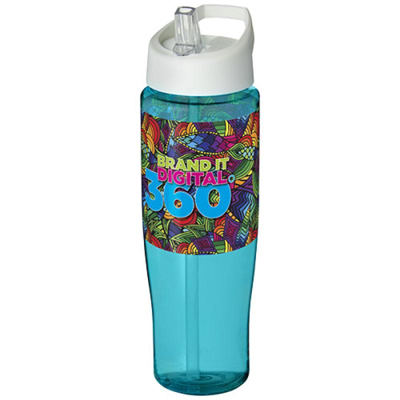 Bidón deportivo con tapa con boquilla de 700 ml H2O Active® "Tempo"