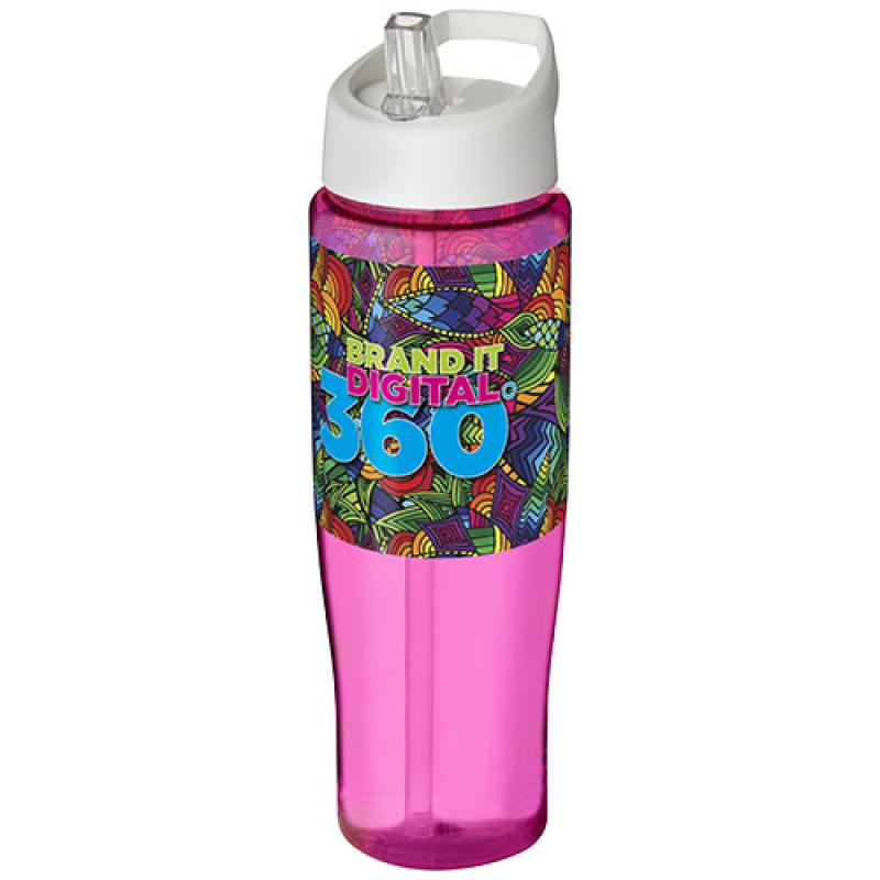 Bidón deportivo con tapa con boquilla de 700 ml H2O Active® "Tempo"