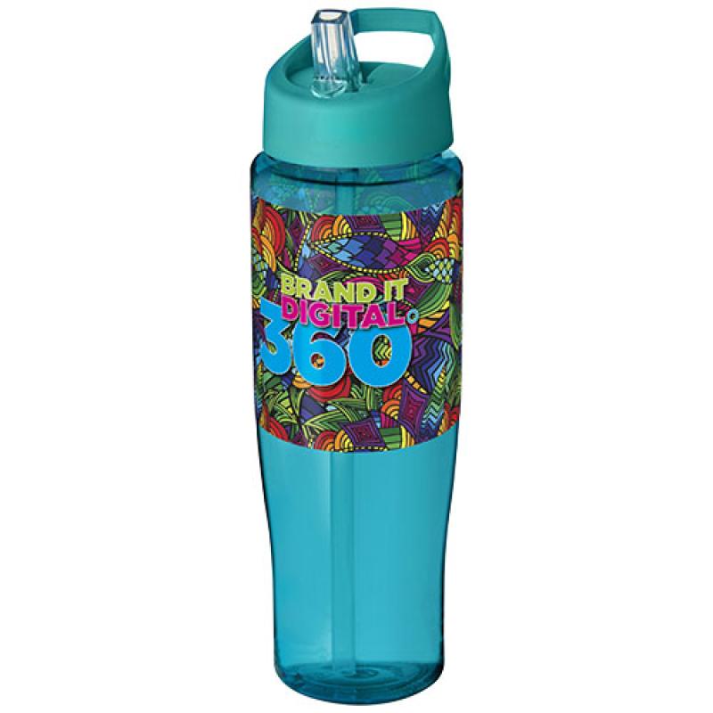 Bidón deportivo con tapa con boquilla de 700 ml H2O Active® "Tempo"