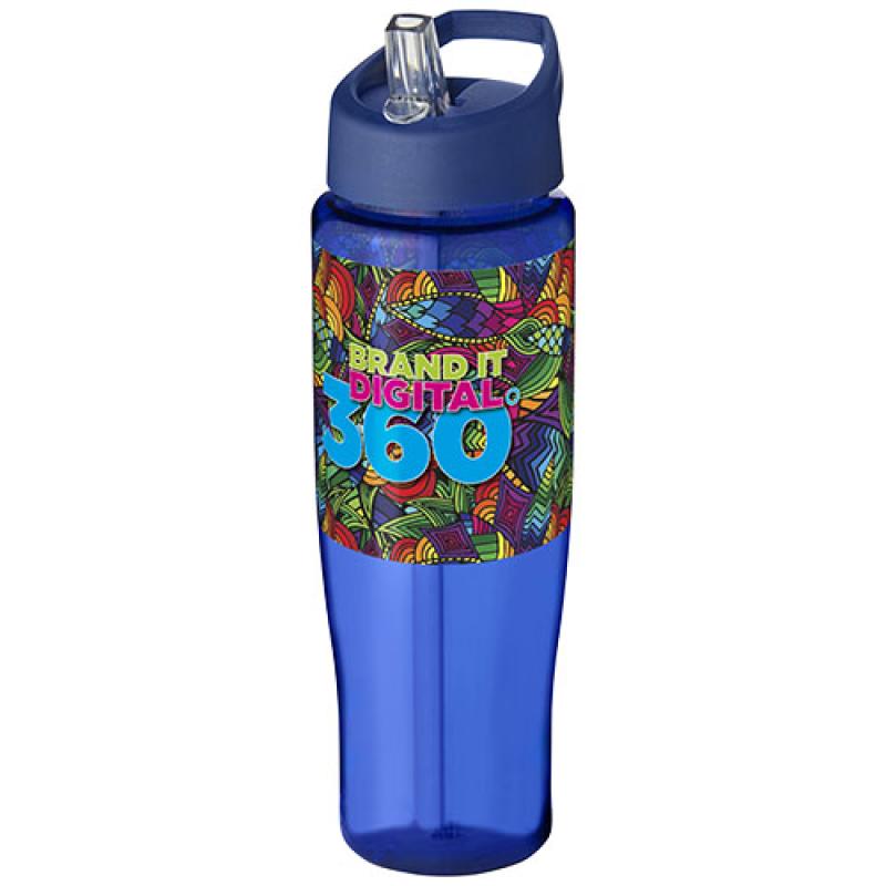 Bidón deportivo con tapa con boquilla de 700 ml H2O Active® "Tempo"