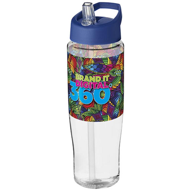 Bidón deportivo con tapa con boquilla de 700 ml H2O Active® "Tempo"