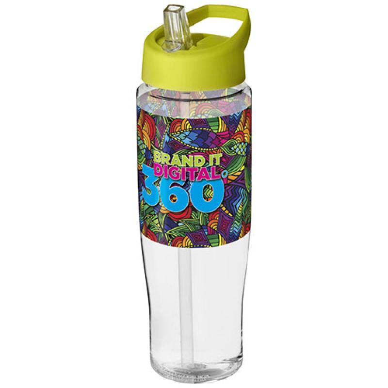 Bidón deportivo con tapa con boquilla de 700 ml H2O Active® "Tempo"