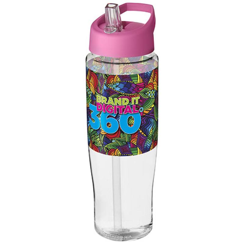 Bidón deportivo con tapa con boquilla de 700 ml H2O Active® "Tempo"