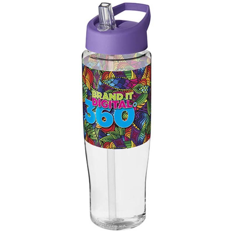 Bidón deportivo con tapa con boquilla de 700 ml H2O Active® "Tempo"