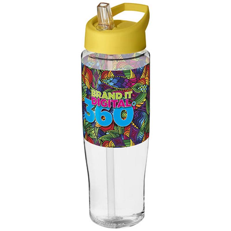 Bidón deportivo con tapa con boquilla de 700 ml H2O Active® "Tempo"